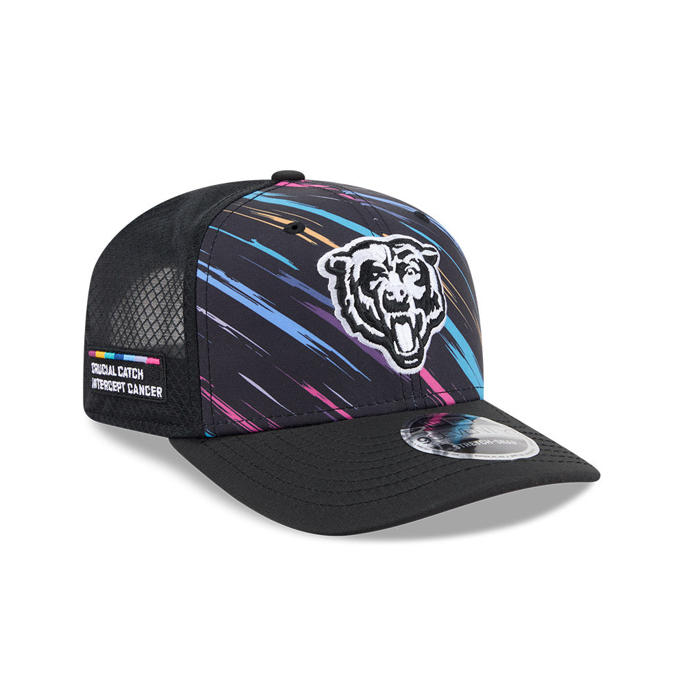 Chicago Bears New Era 9SEVENTY 2026 Crucial Catch Stretch-Snap Adjustable Hat