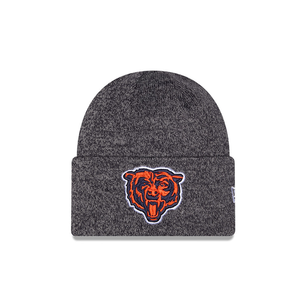 Chicago Bears New Era Bear Head Marbled Knit Beanie
