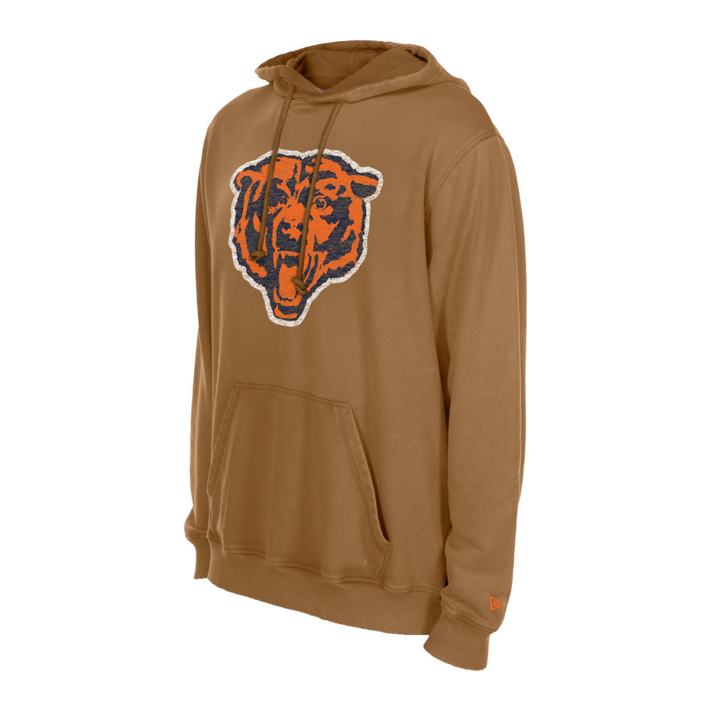 Chicago Bears New Era Men's Brown Evergreen Hoodie