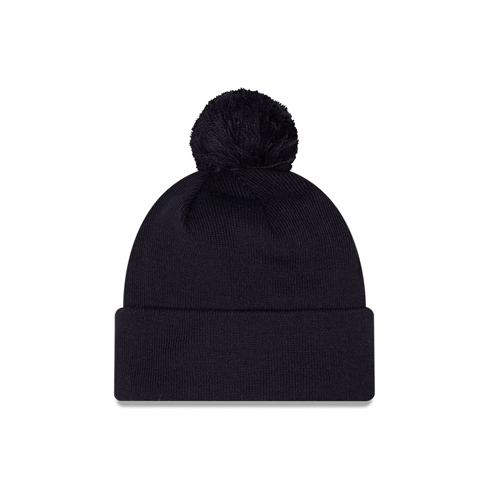 Chicago Bears New Era Navy Patch Knit Beanie
