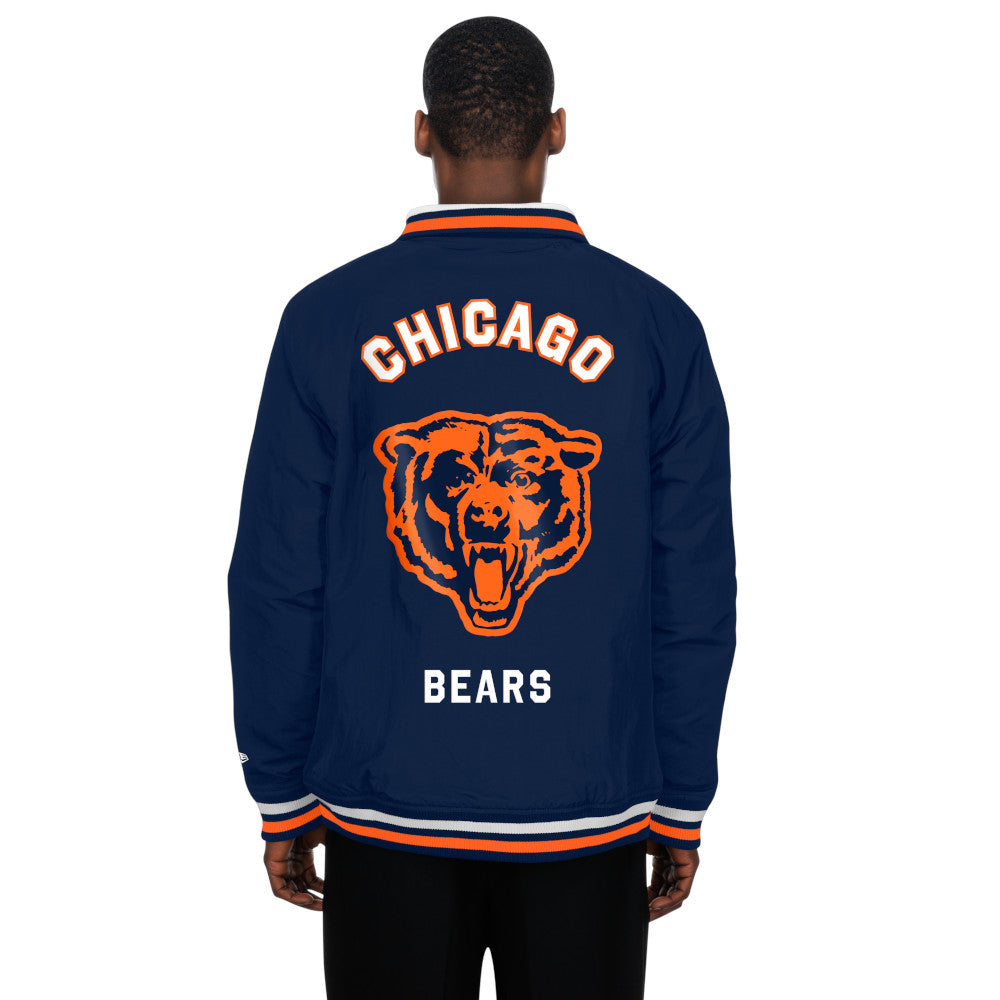 Chicago Bears New Era Navy Zip Up Jacket