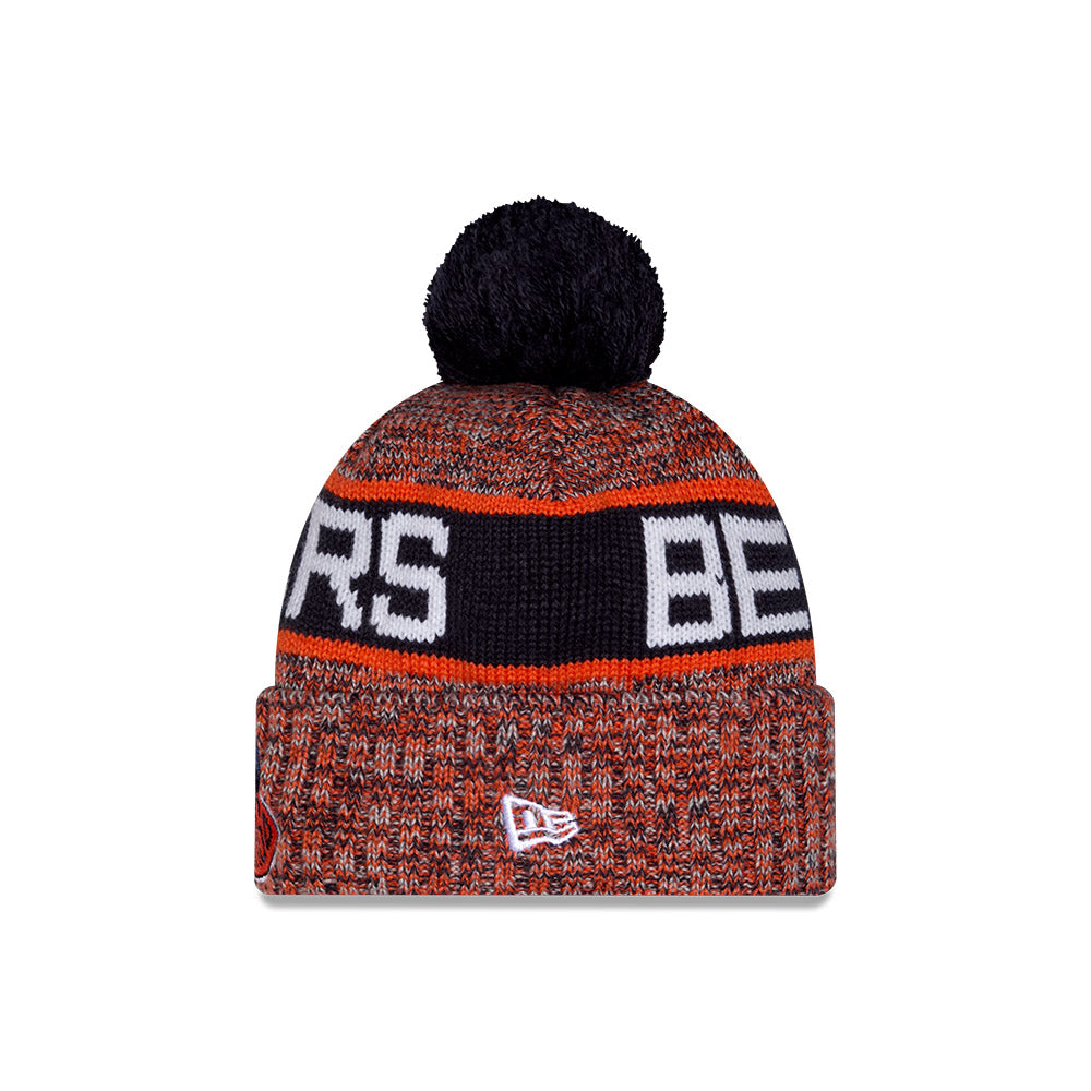 Chicago Bears New Era Rivalry Pom Knit Hat