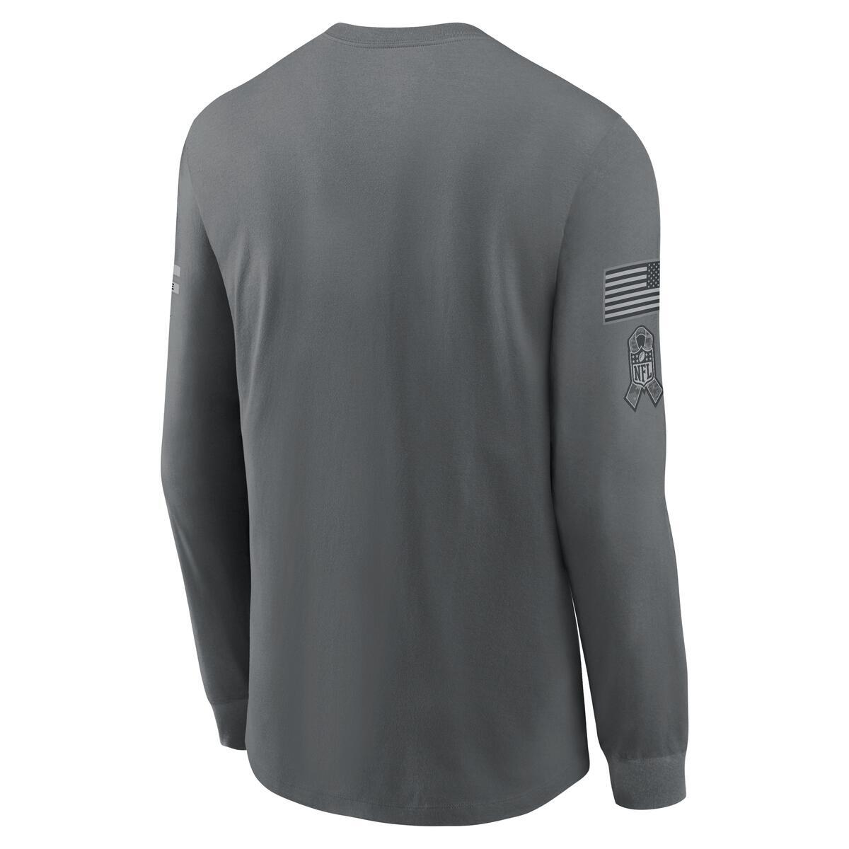 Chicago Bears Nike 2026 Salute To Service Sideline Long Sleeve T-Shirt