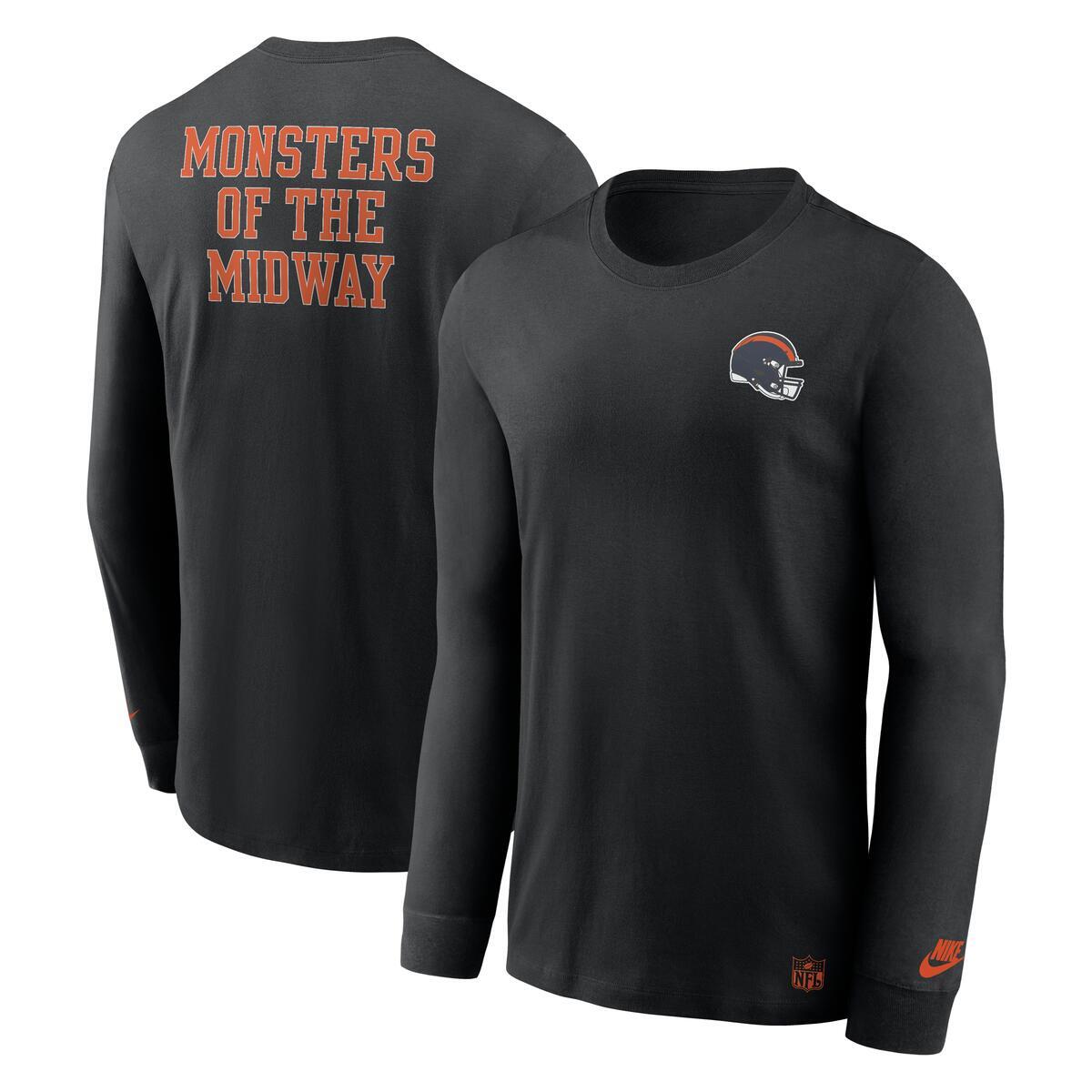 Chicago Bears Nike Men's Monsters Of The Midway Long Sleeve T-Shirt