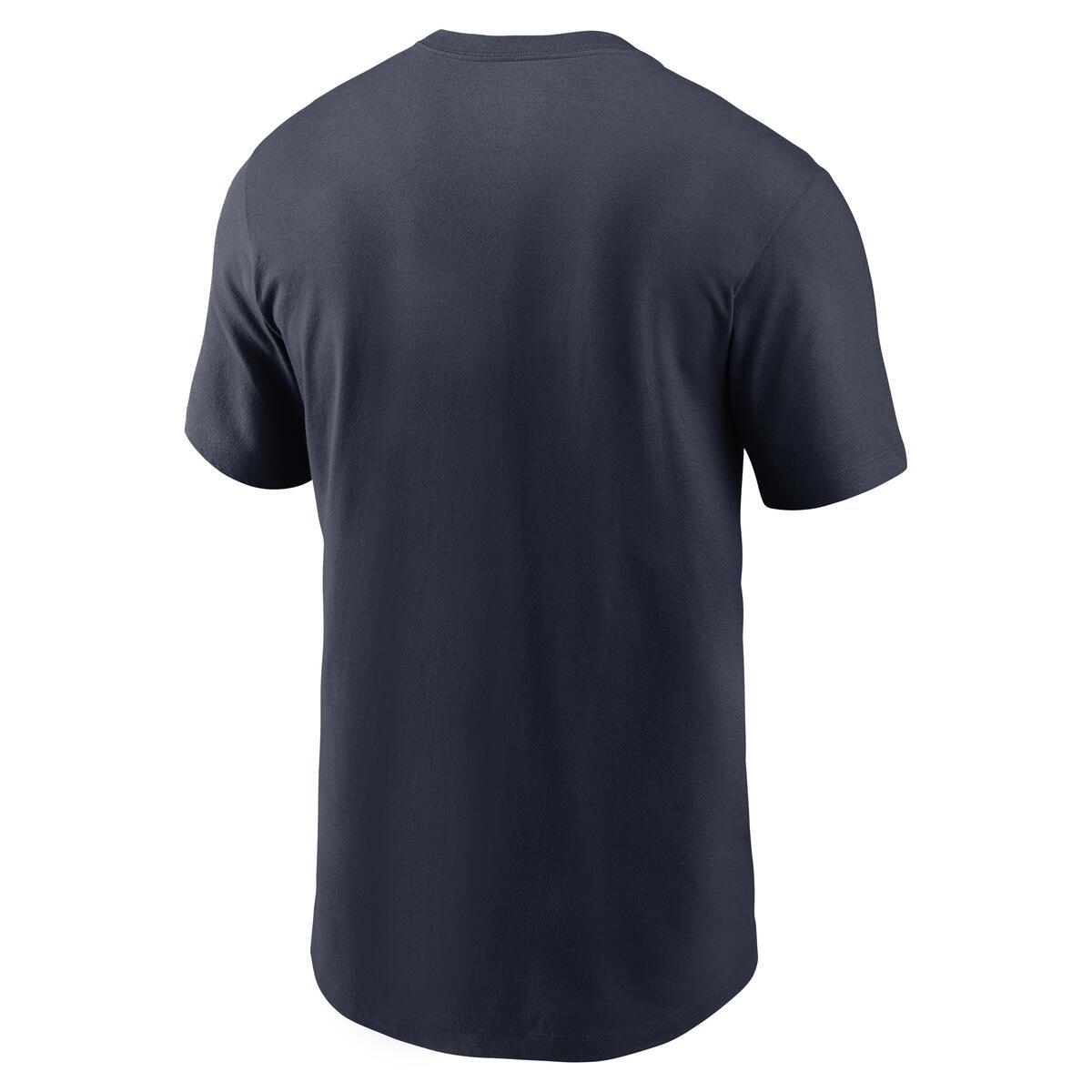Chicago Bears Nike Men's Navy Essential Helmet T-Shirt