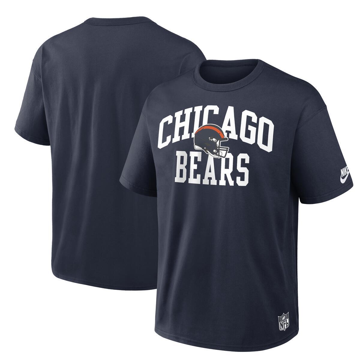 Chicago Bears Nike Men's Navy Max 90 T-Shirt