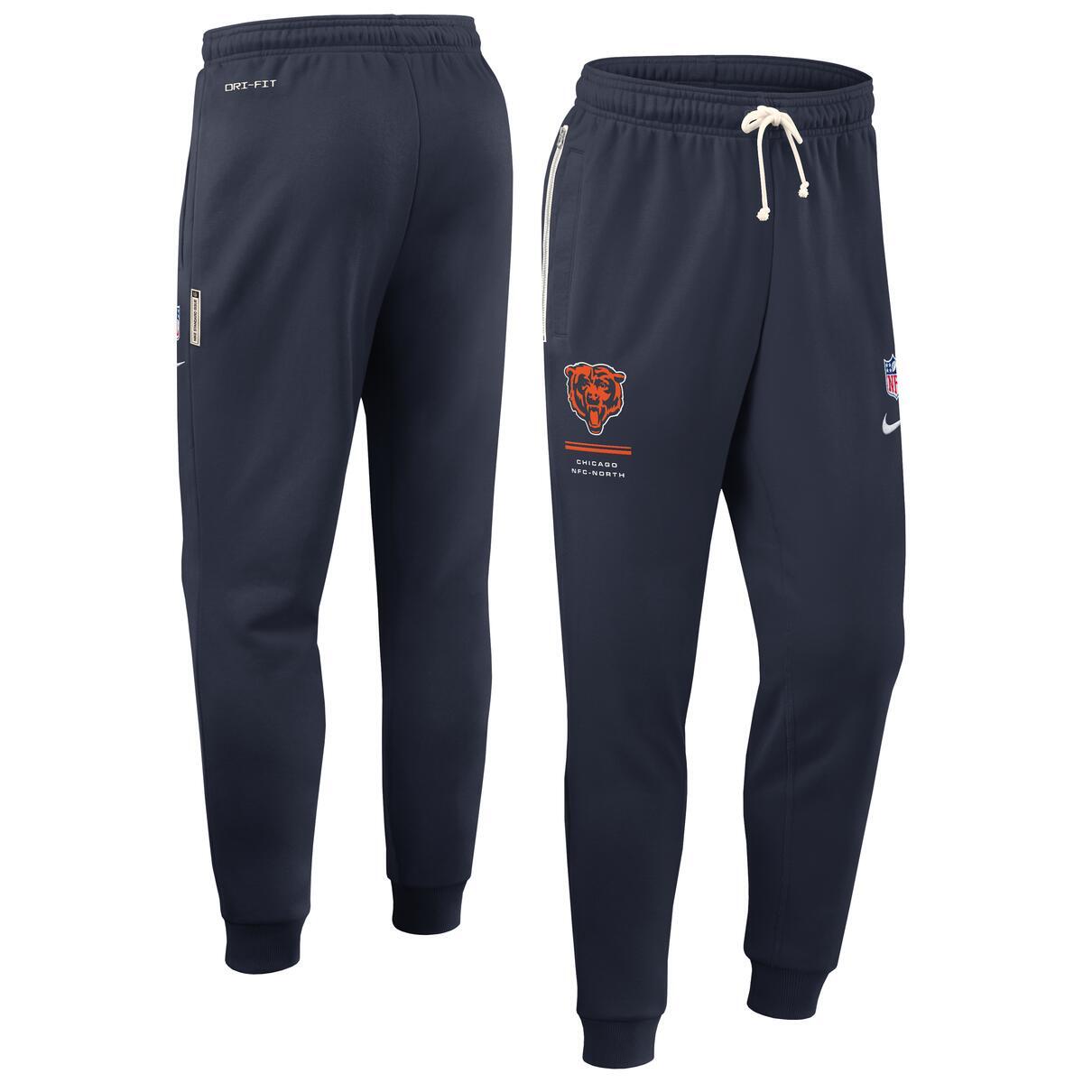 Chicago Bears Nike Men's Navy Taper Pants