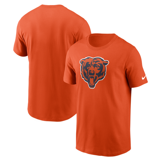 Chicago Bears Nike Men's Orange Essential Logo Cotton T-Shirt