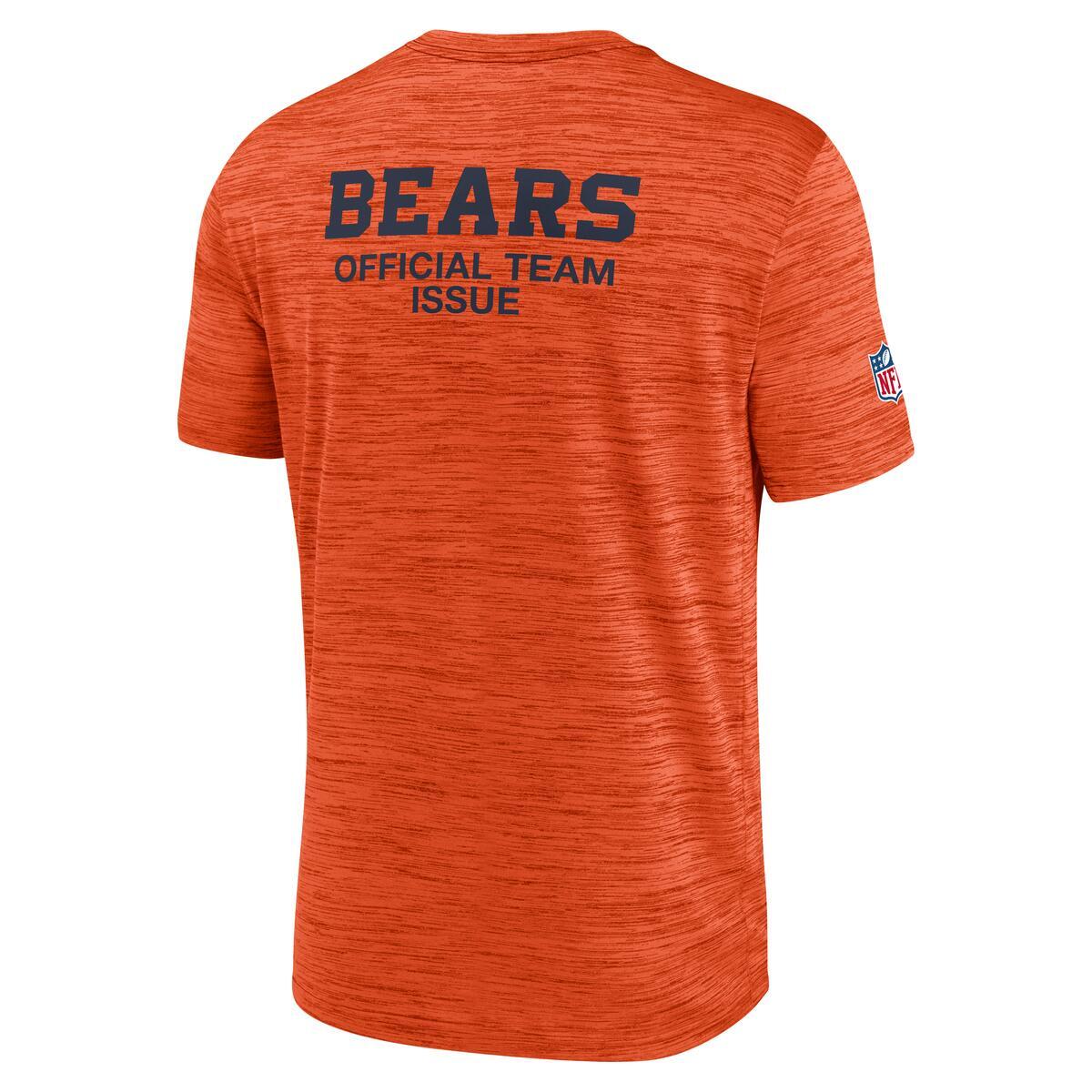 Chicago Bears Nike Men's Rivalry 2026 Sideline Velocity T-Shirt