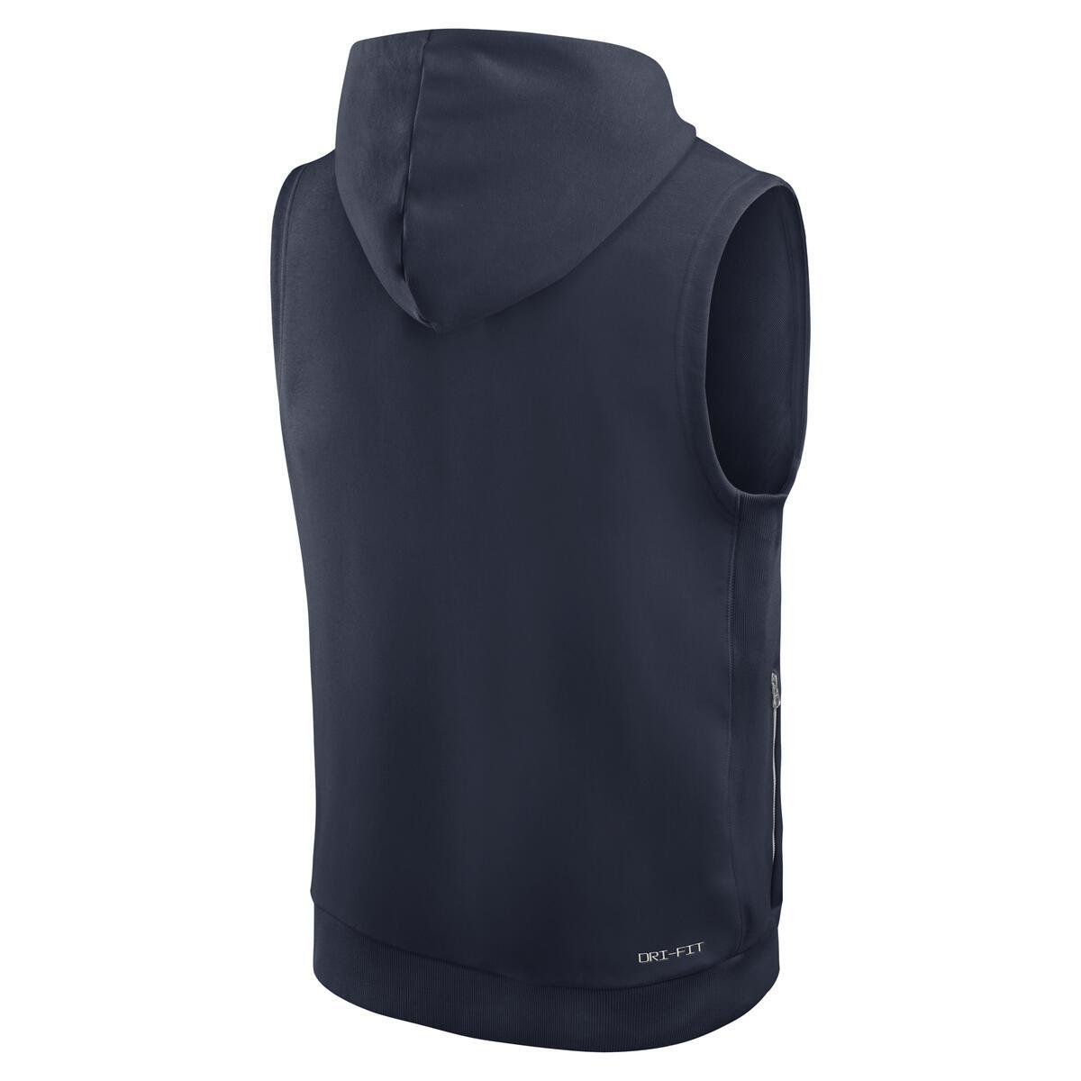 Chicago Bears Nike Men's Rivalry Sideline 2026 No Sleeve Hoodie