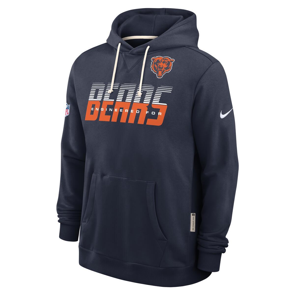 Chicago Bears Nike Men's Sideline 2026 Navy Hoodie