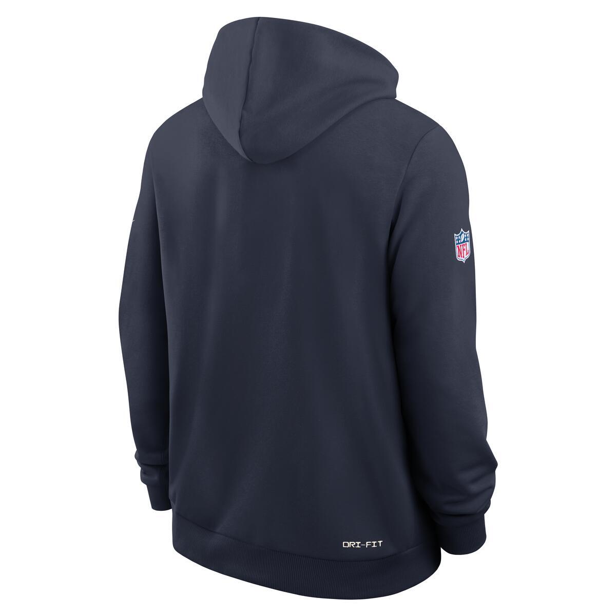Chicago Bears Nike Men's Sideline 2026 Navy Hoodie