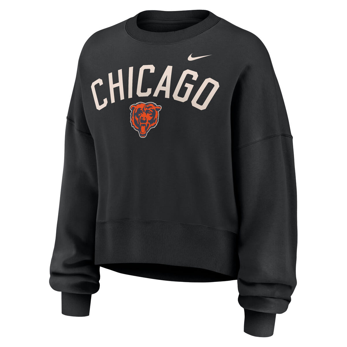 Chicago Bears Nike Women's Navy Phoenix Crewneck Sweatshirt