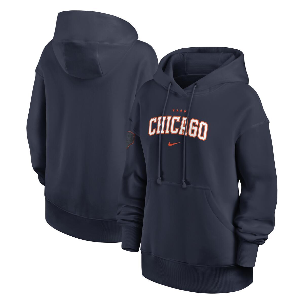 Chicago Bears Nike Women's Rivalry Phoenix Hoodie