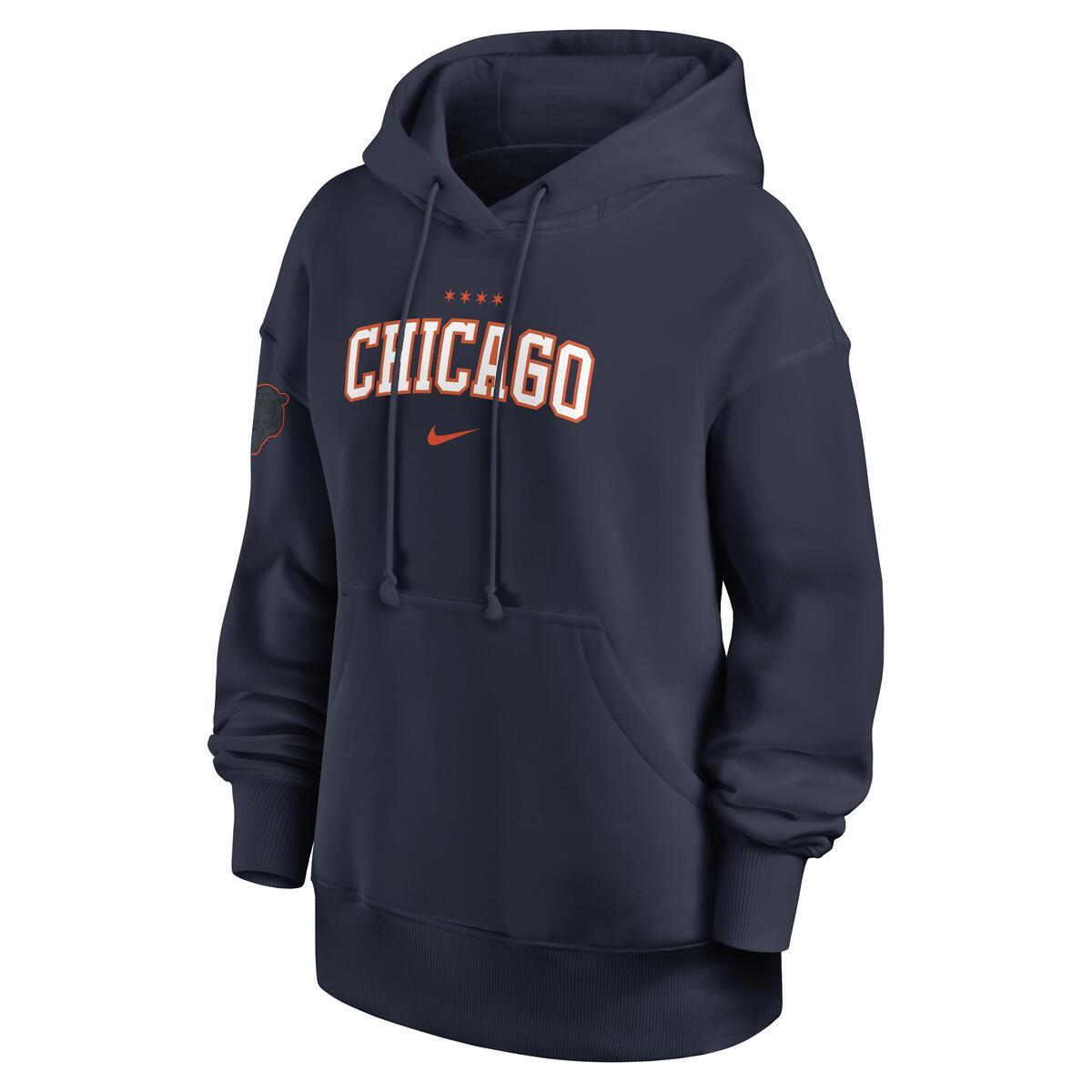 Chicago Bears Nike Women's Rivalry Phoenix Hoodie