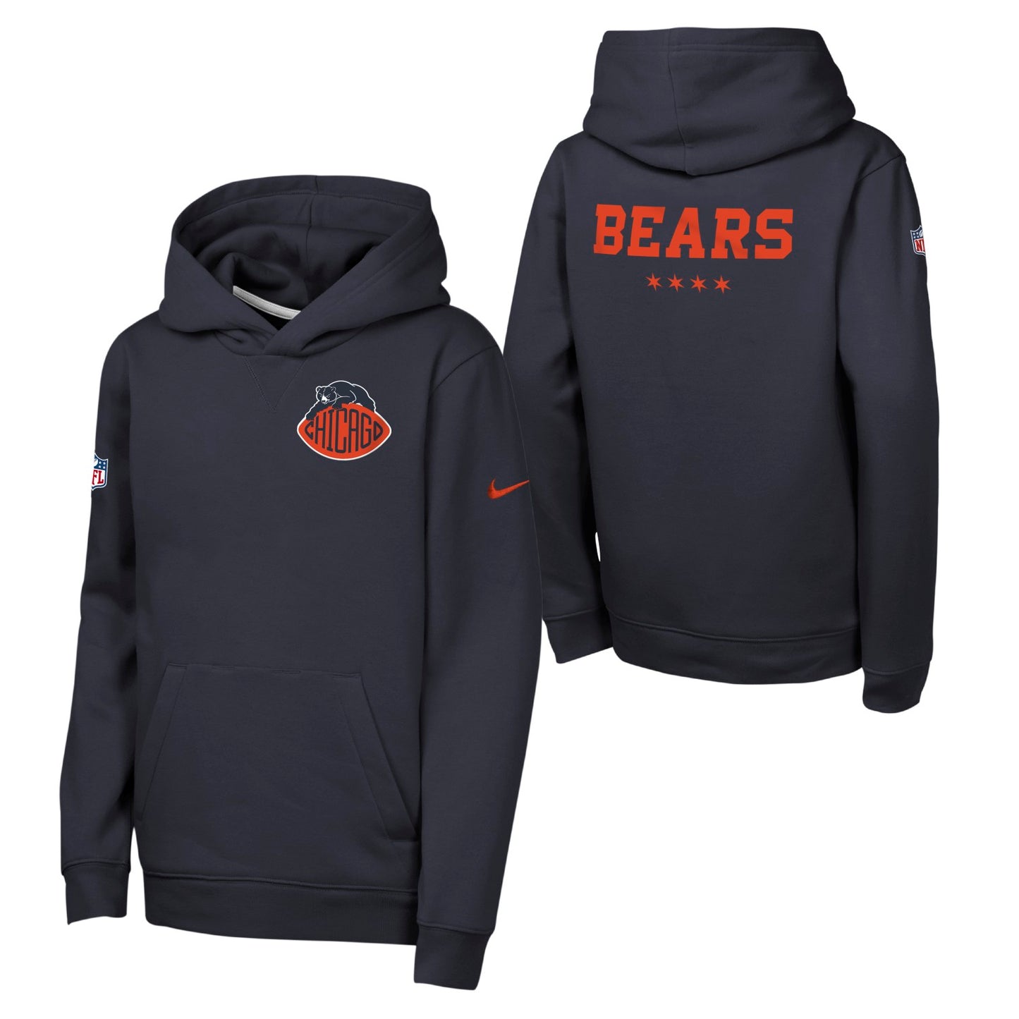 Chicago Bears Nike Youth Rivalry Hoodie