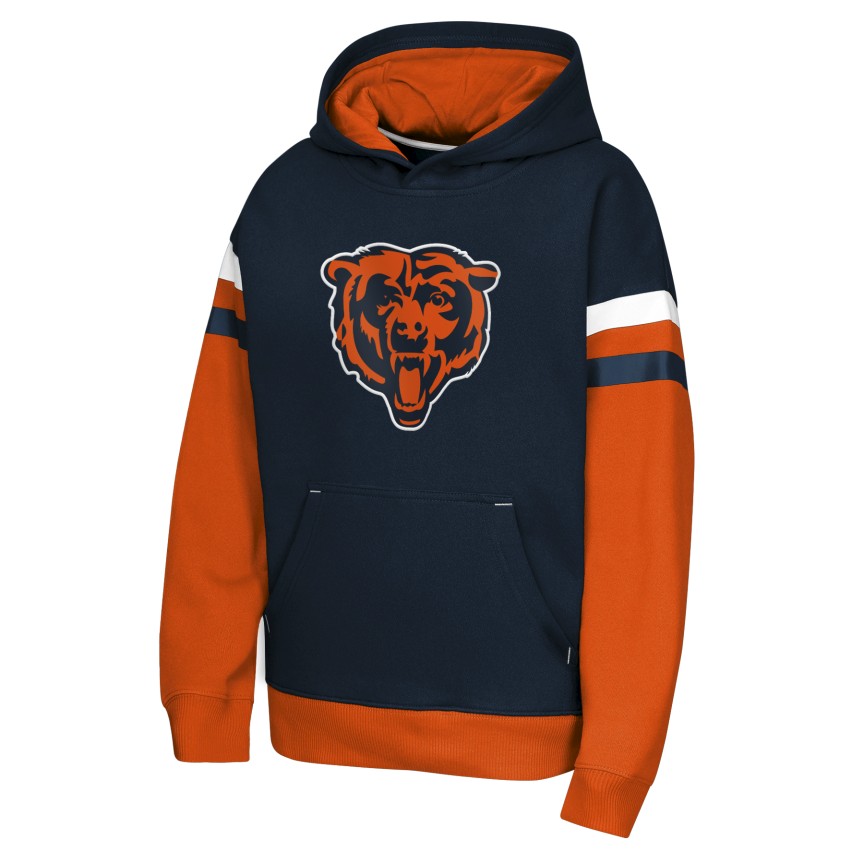 Chicago Bears Pass Rush Youth Fleece Hoodie