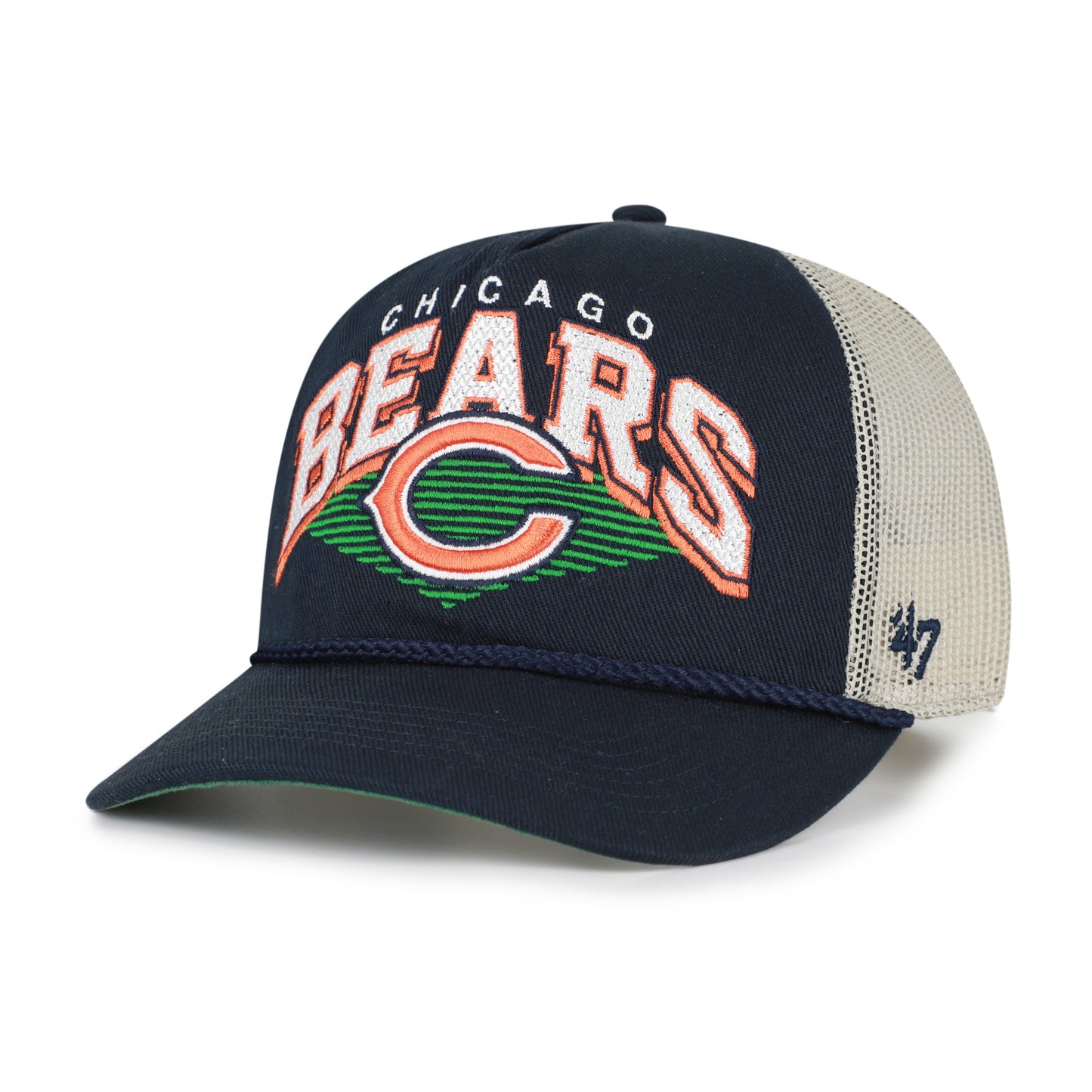 Chicago Bears Pomona Mesh Rope '47 Hitch Adjustable Hat