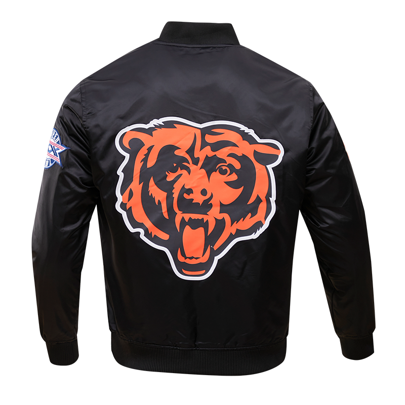 Chicago Bears Pro Standard Black Classic Satin Jacket – Clark
