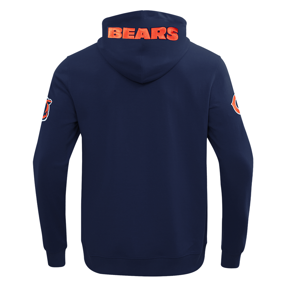 Chicago Bears Pro Standard Navy Full Zip Wind Suit Hoodie