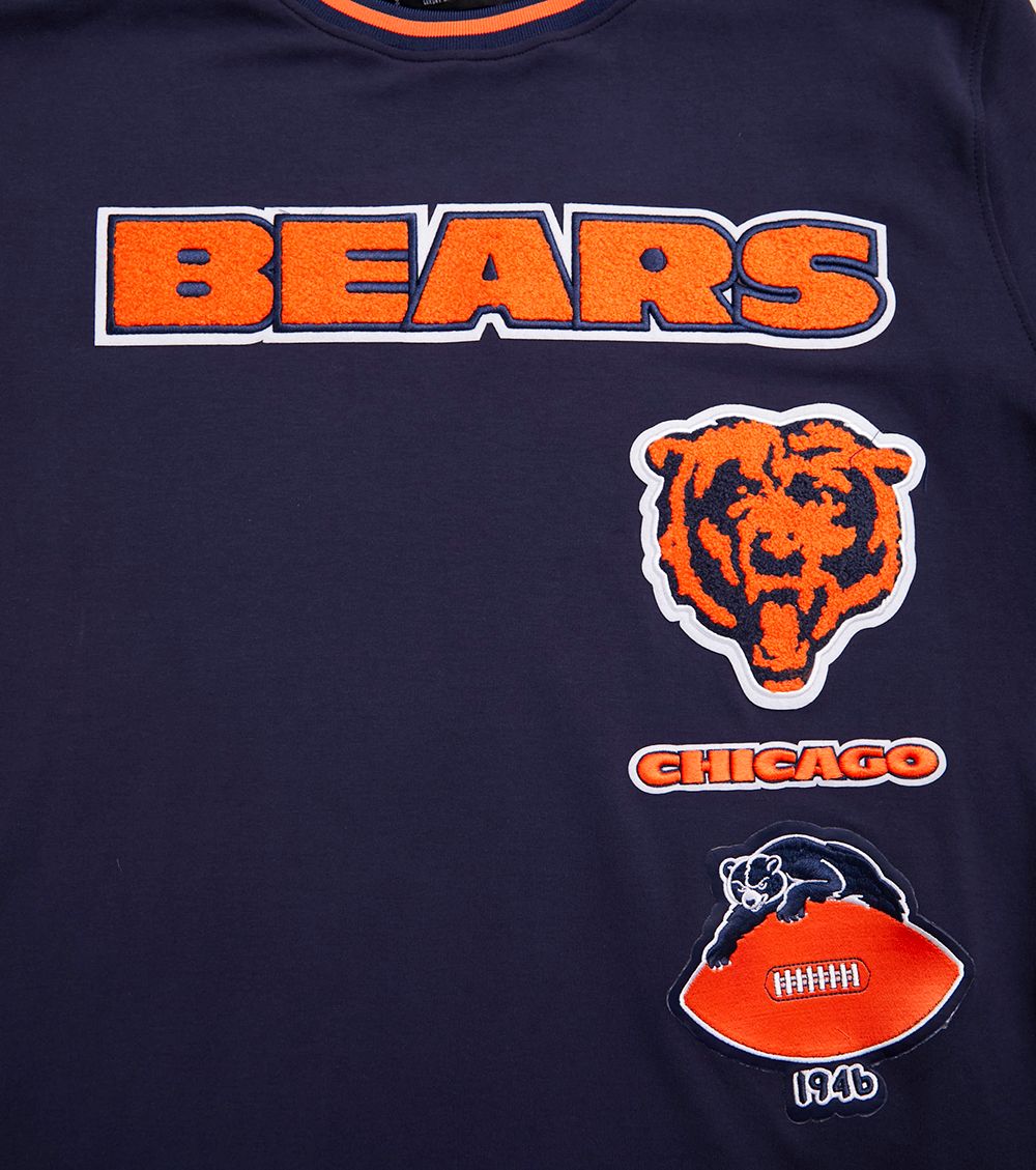 Chicago Bears Pro Standard Navy Retro Classic T-Shirt