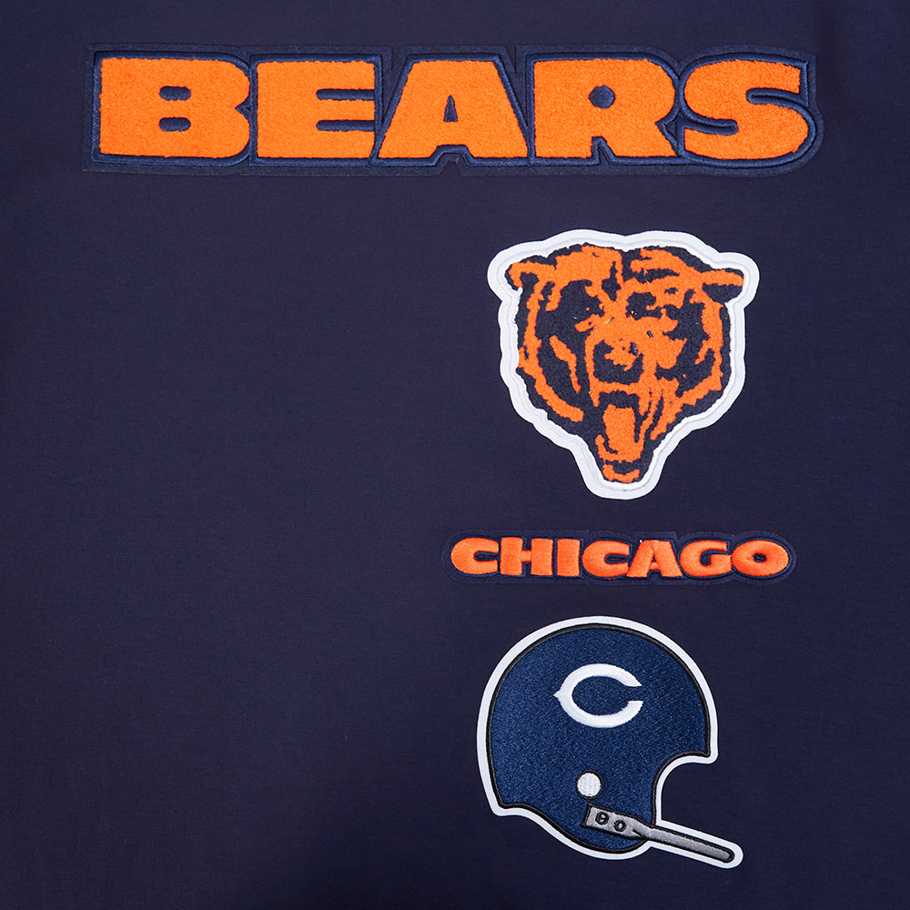 Chicago Bears Pro Standard Navy Retro Classic T-Shirt V2