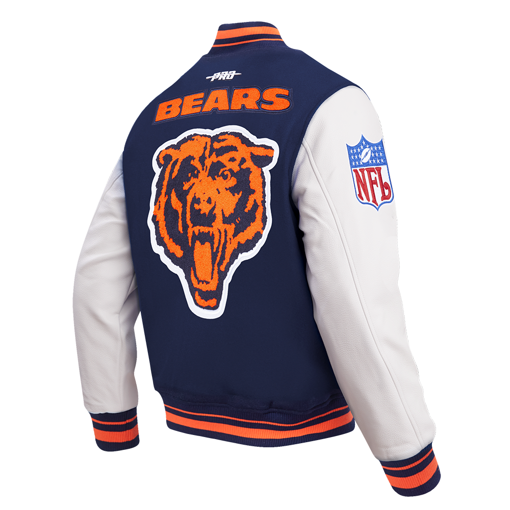 Chicago Bears Pro Standard Navy Varsity Retro Classic Jacket