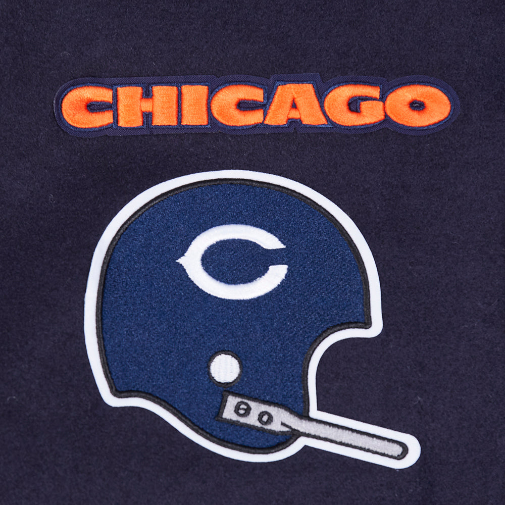 Chicago Bears Pro Standard Navy Varsity Retro Classic Jacket