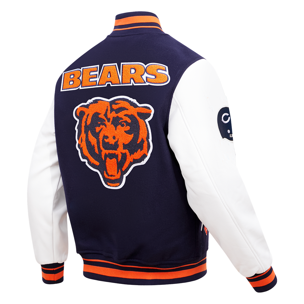 Chicago Bears Pro Standard Retro Classic Wool Varsity Jacket
