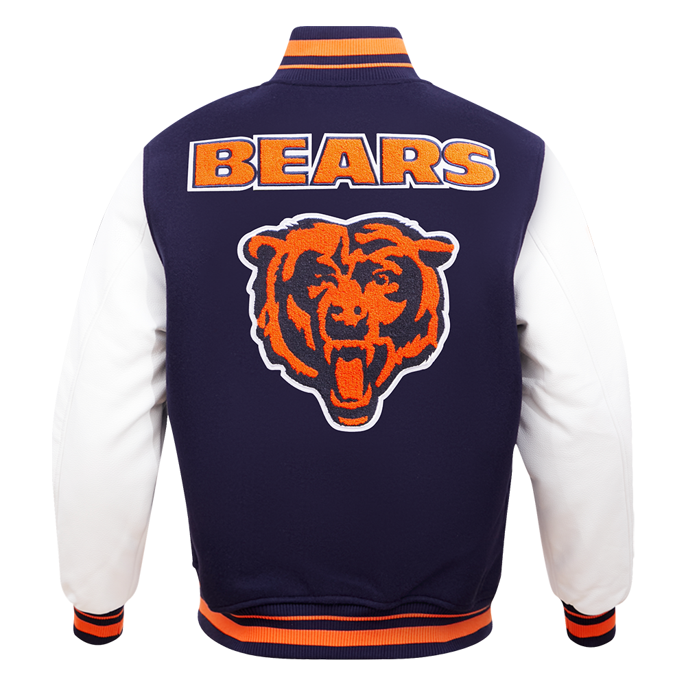 Chicago Bears Pro Standard Retro Classic Wool Varsity Jacket