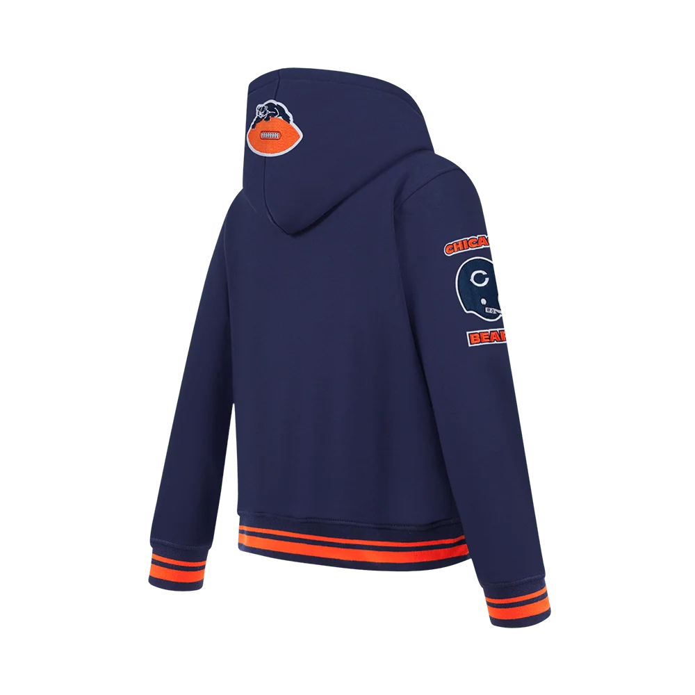 Chicago Bears Pro Standard Youth Retro Classic Rib Fleece Hoodie