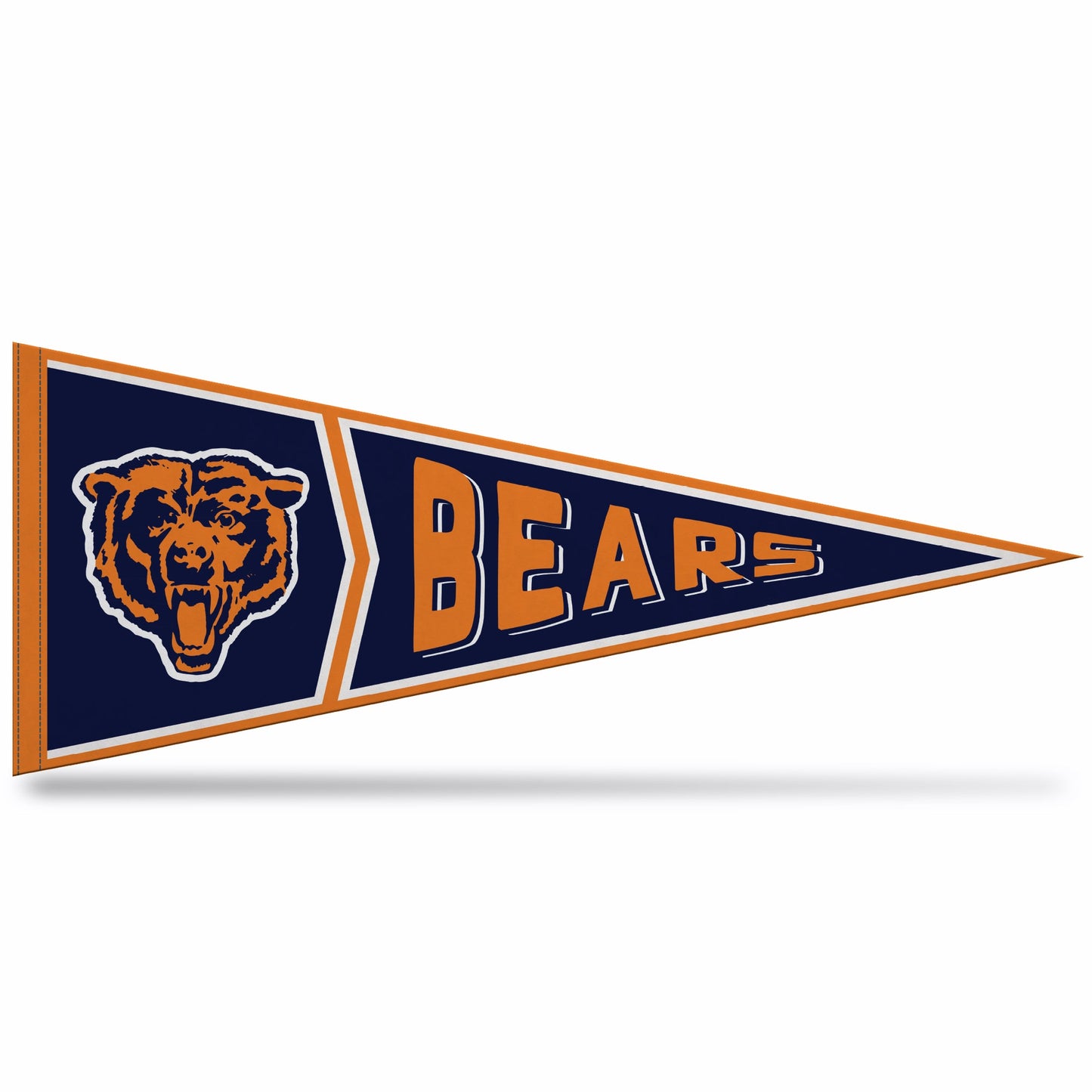 Chicago Bears Retro Design Soft Felt Rico 12x30 Carded Pennant