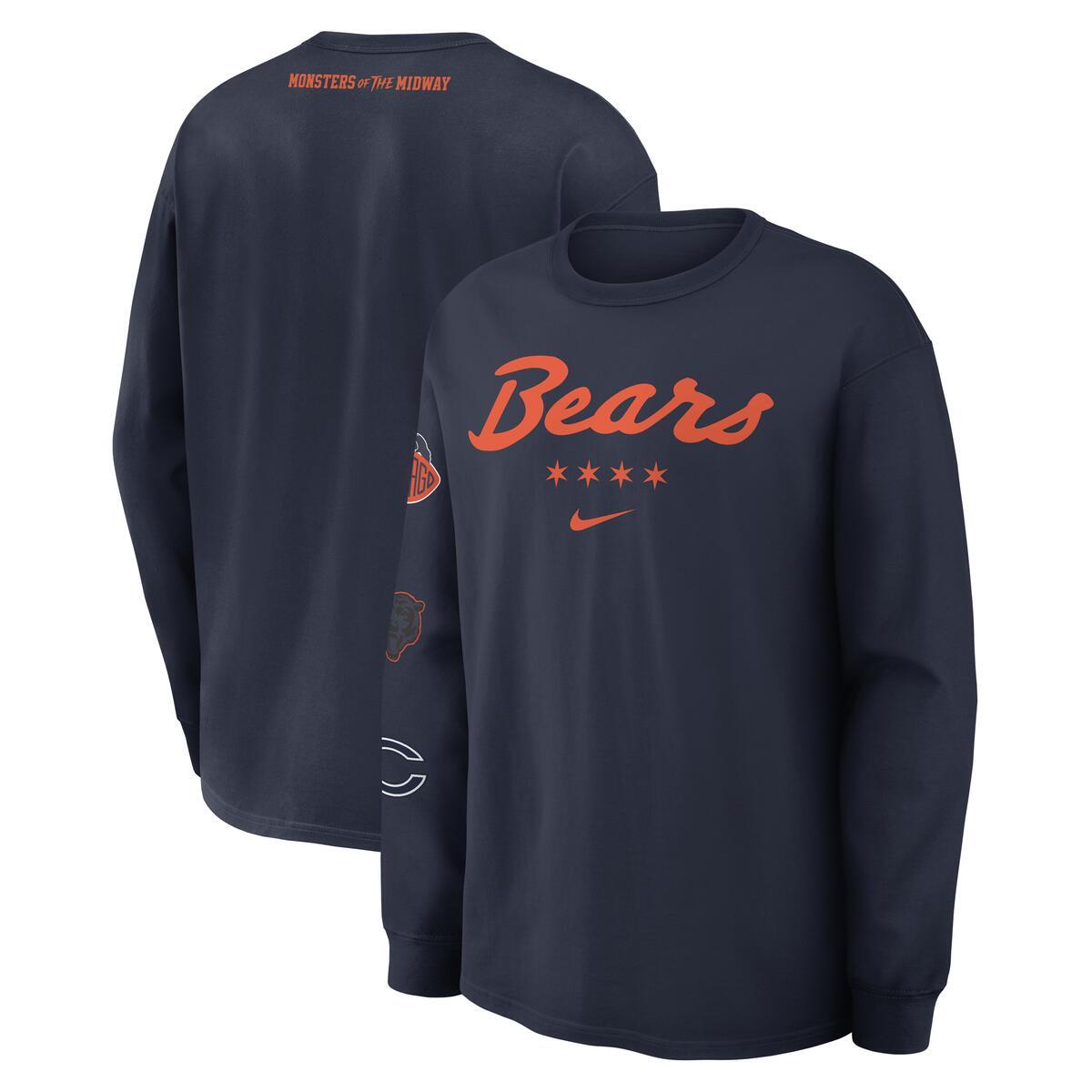 Chicago Bears Rivalry Nike Men's Long Sleeve T-Shirt