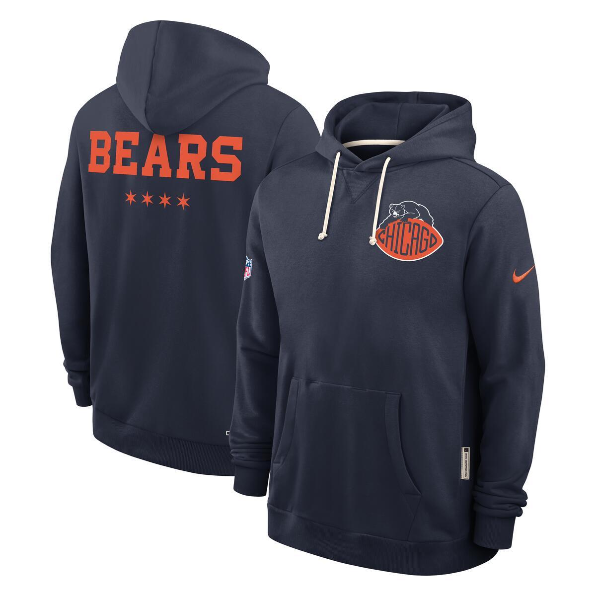 Chicago Bears Rivalry Nike Men's Sideline 2026 Hoodie