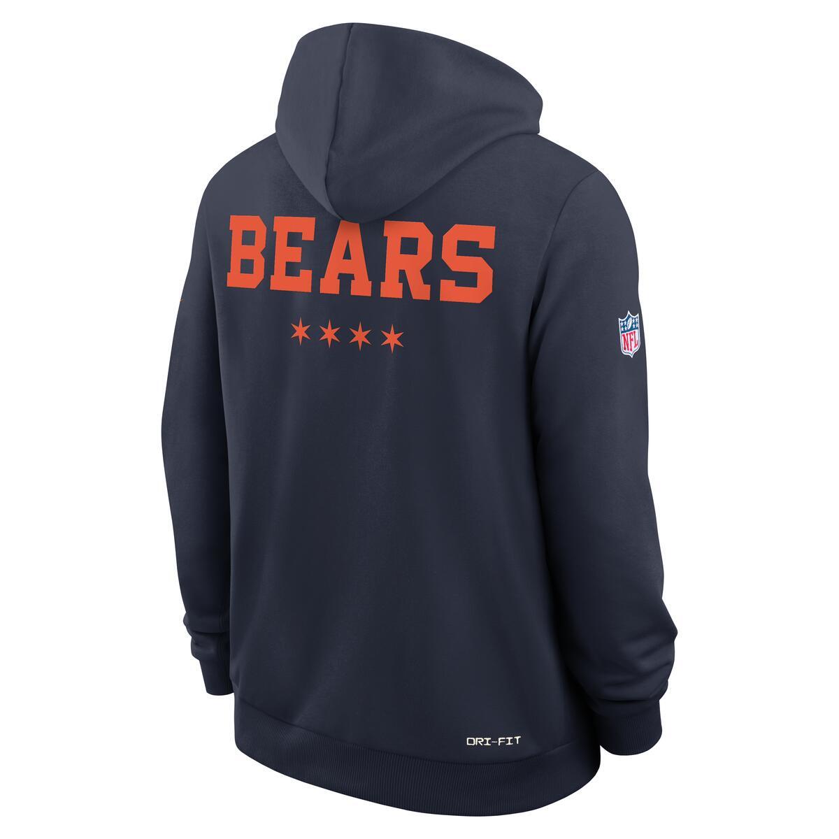 Chicago Bears Rivalry Nike Men's Sideline 2026 Hoodie