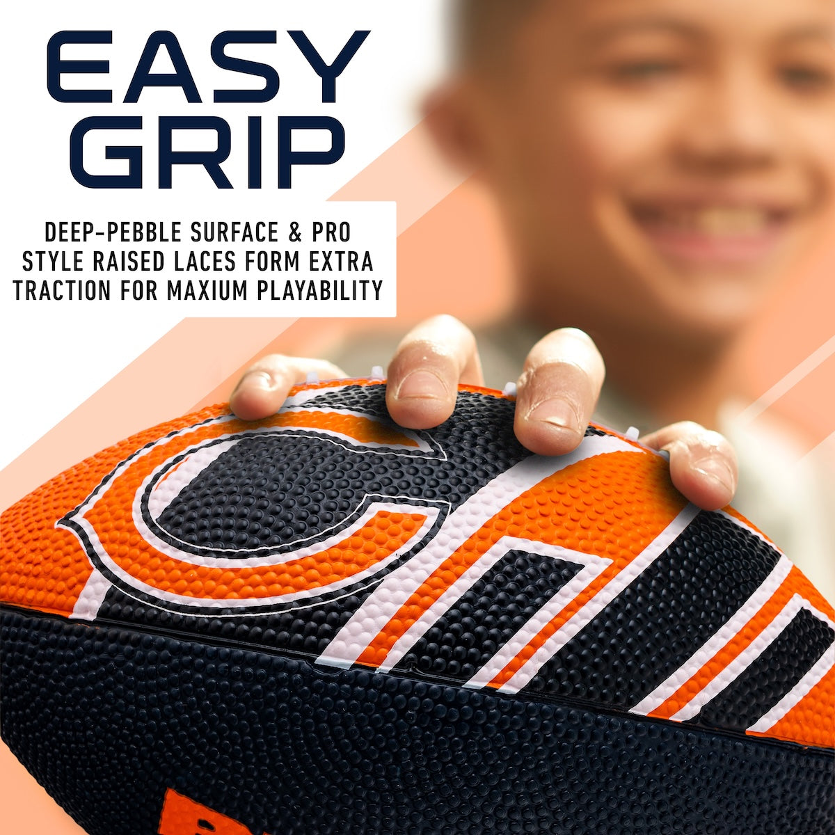 Chicago Bears Rubber Boxed Football