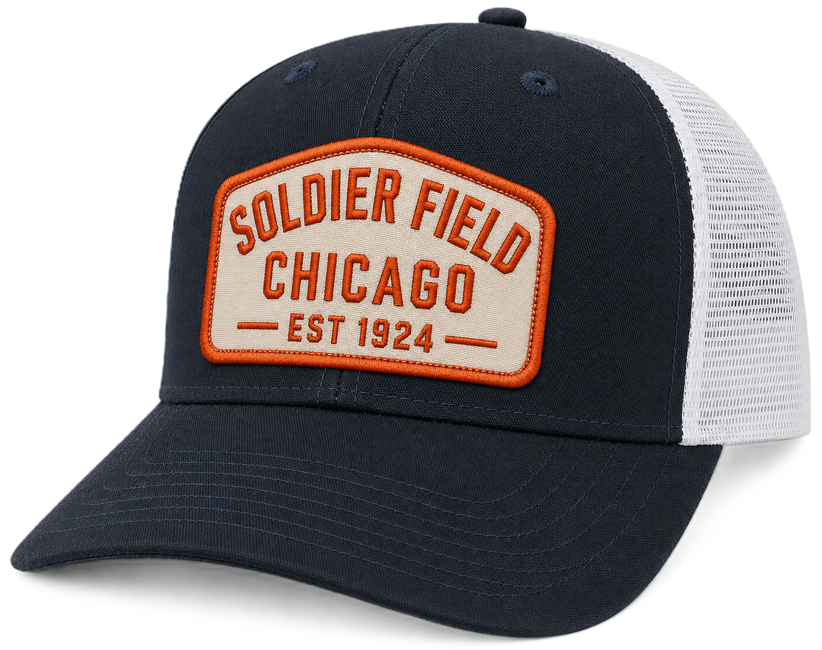 Chicago Bears Soldier Field Mid-Pro Trucker Snapback Hat