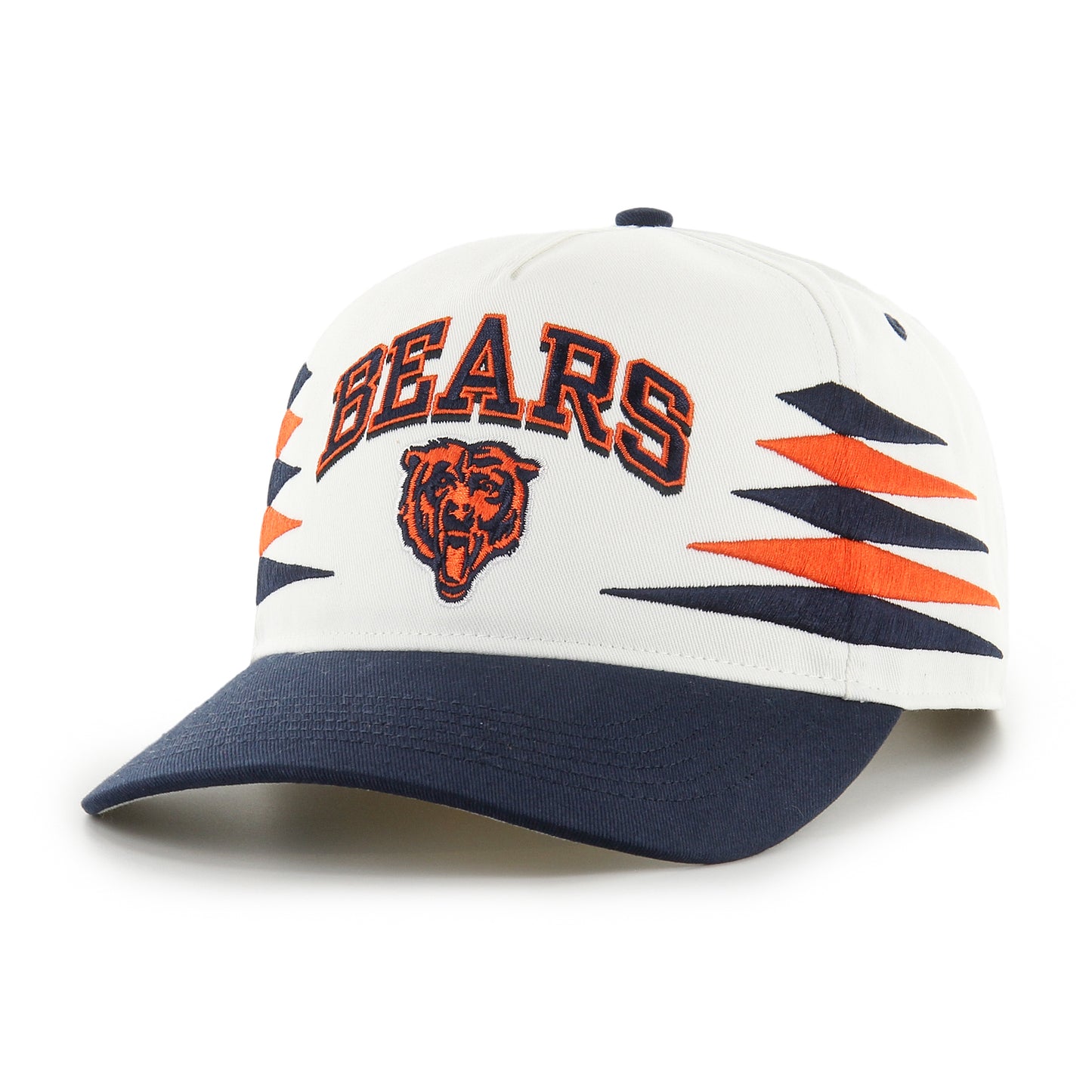 Chicago Bears White Diamond Cut '47 Hitch Adjustable Hat