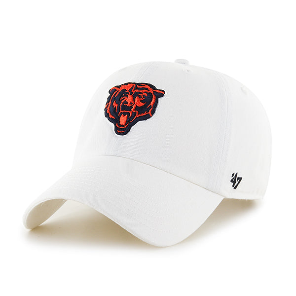 Chicago Bears White '47 Clean Up Adjustable Hat