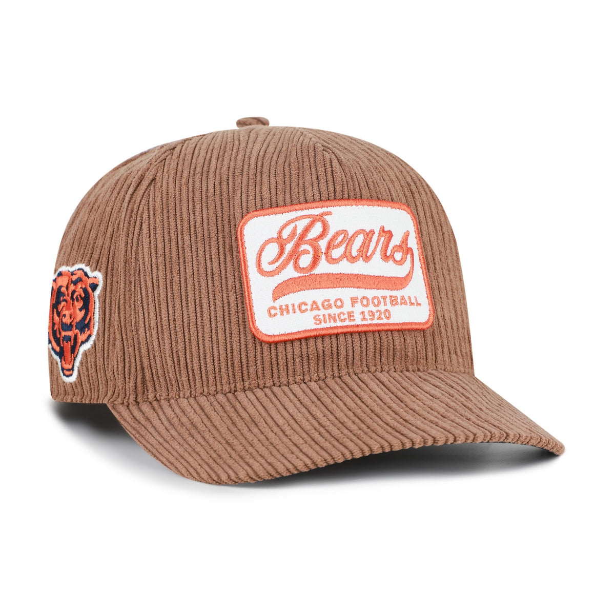 Chicago Bears '47 Corduroy Patch Hitch Adjustable Hat