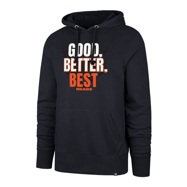 Chicago Bears '47 Good Better Best Navy Hoodie