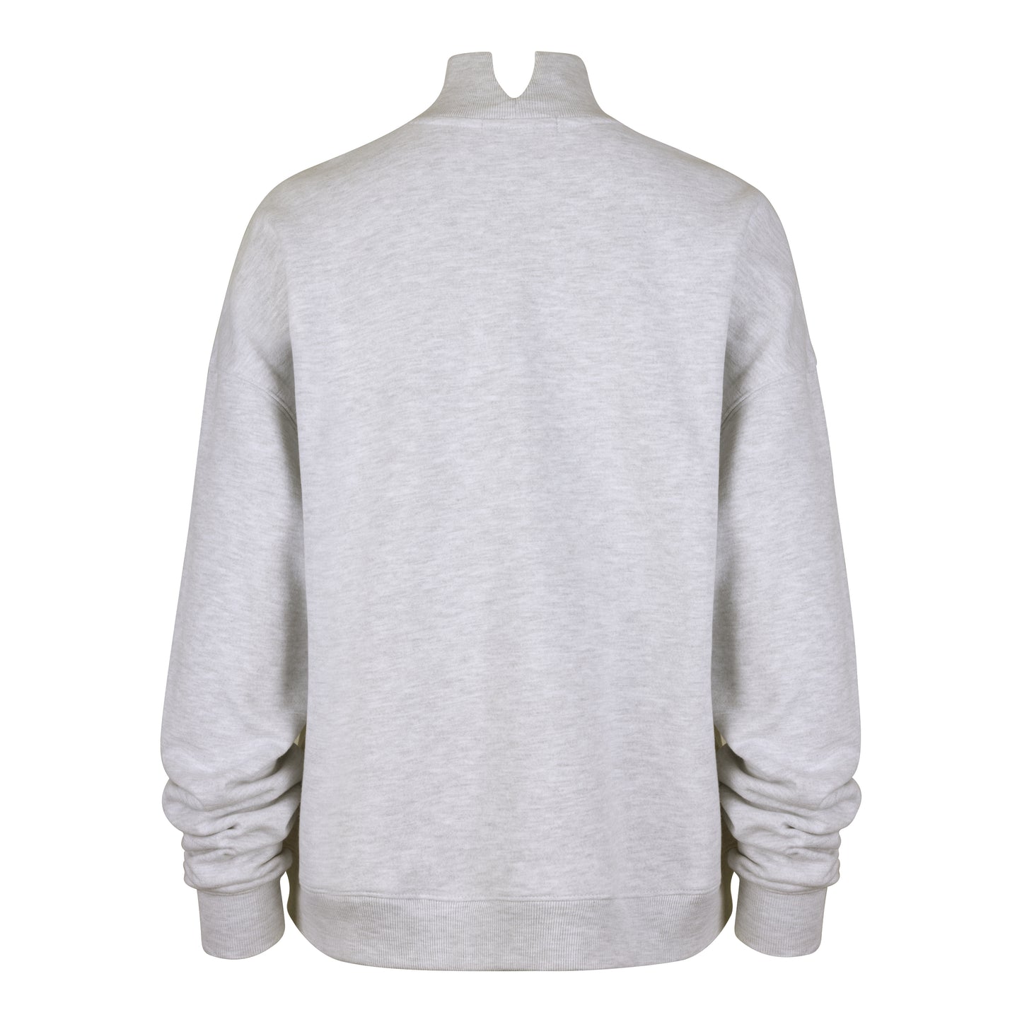 Chicago Bears '47 Grey Women's Vantage Mock Neck Pullover Sweatshirt