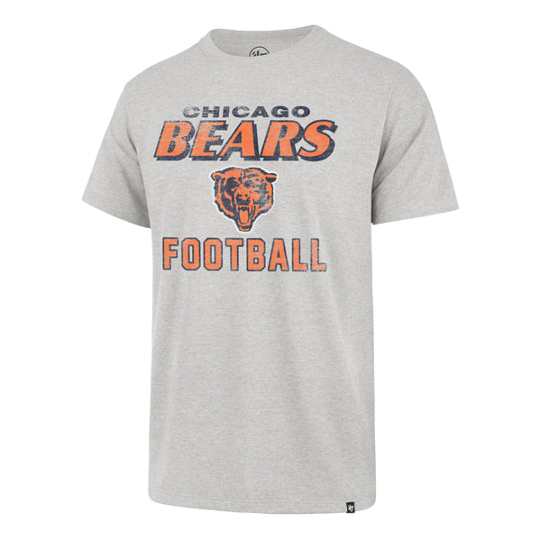 Chicago Bears '47 Historic Relay Grey Dozer Franklin T-Shirt