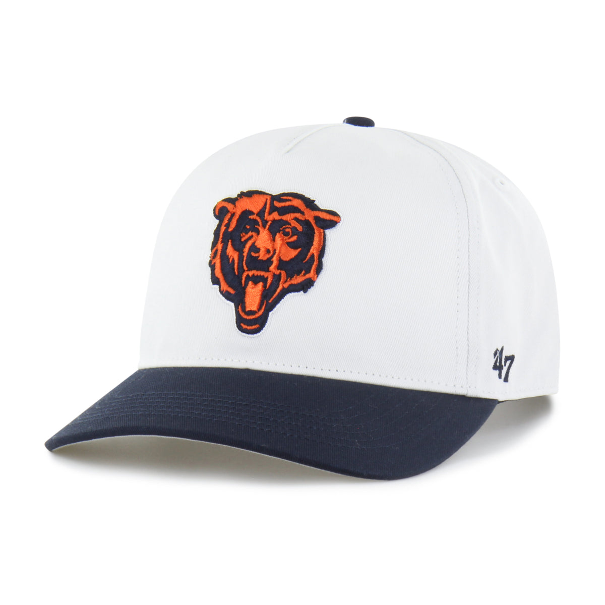 Chicago Bears '47 White/Navy Two Tone Hitch Adjustable Hat