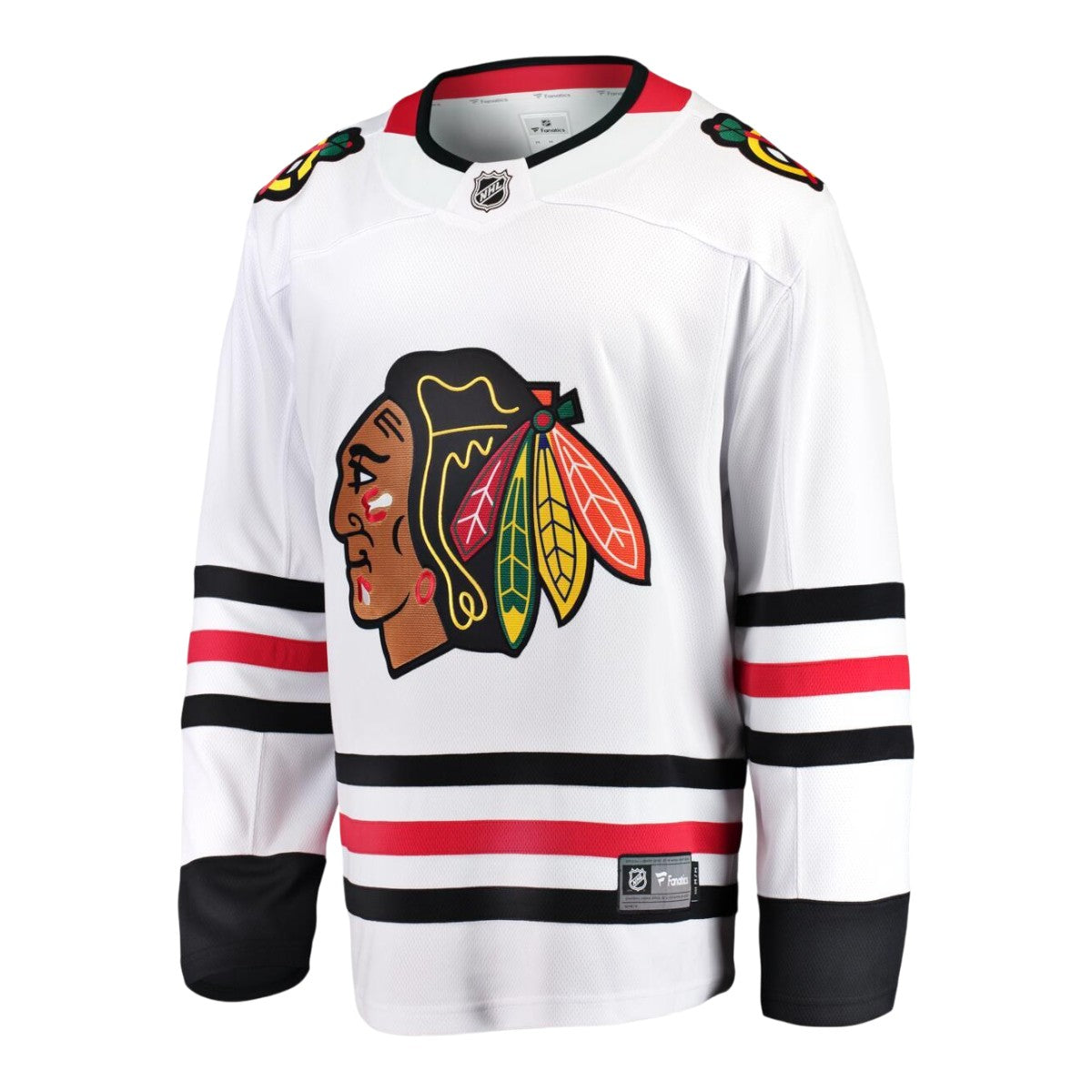 Chicago Blackhawks Fanatics White Away Breakaway Men's Jersey