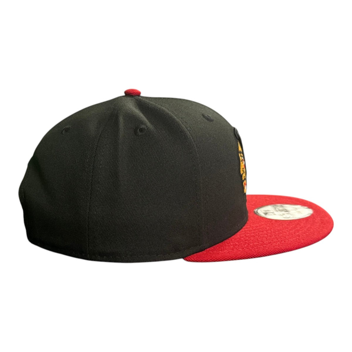 Chicago Blackhawks New Era 9FIFTY Black/Red Snapback Hat