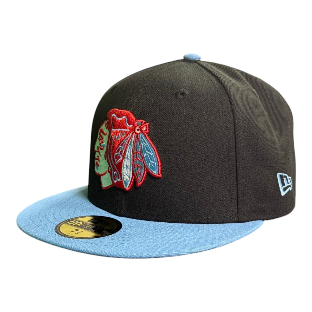 Chicago Blackhawks New Era Chicago Flag 59FIFTY Fitted Hat