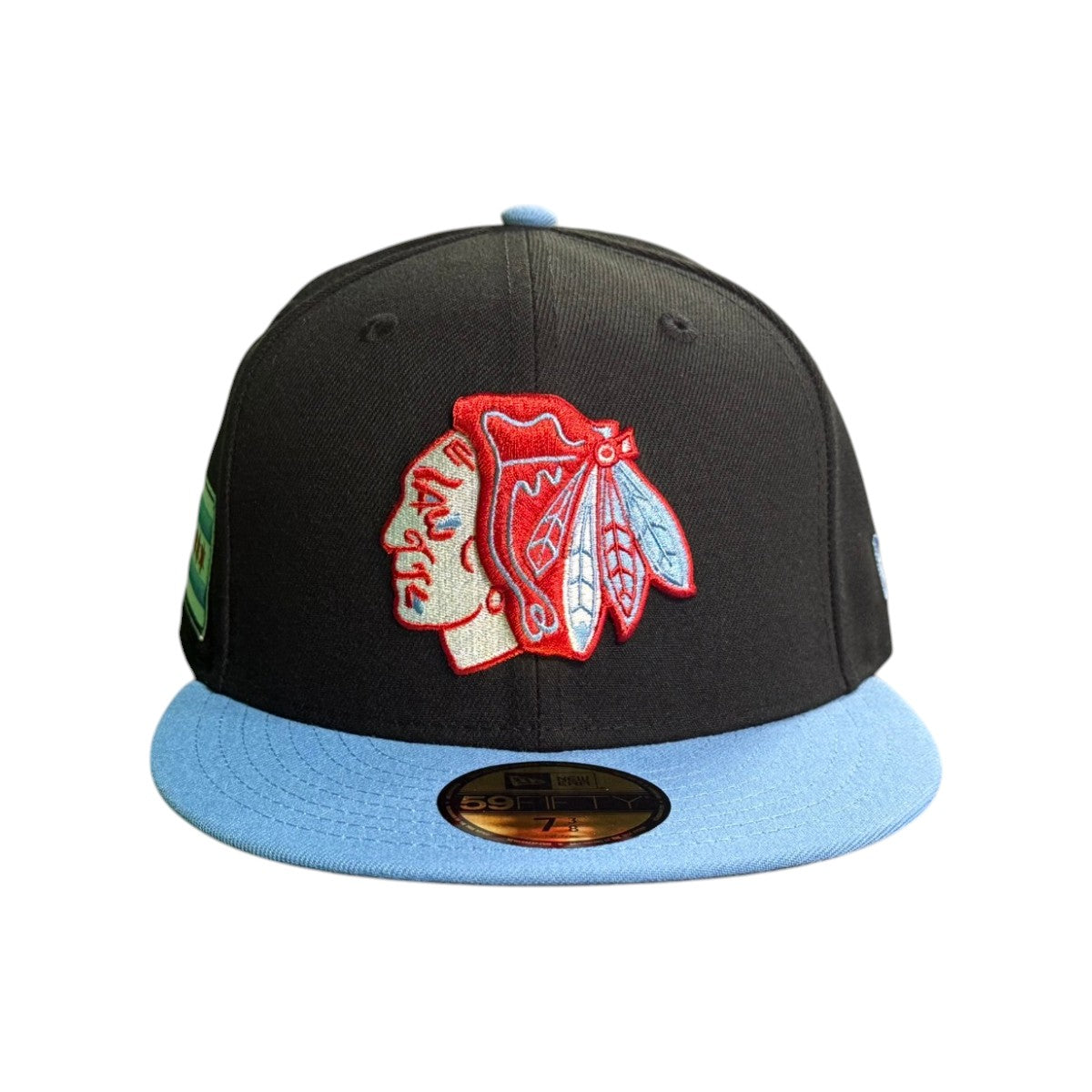 Chicago Blackhawks New Era Chicago Flag 59FIFTY Fitted Hat