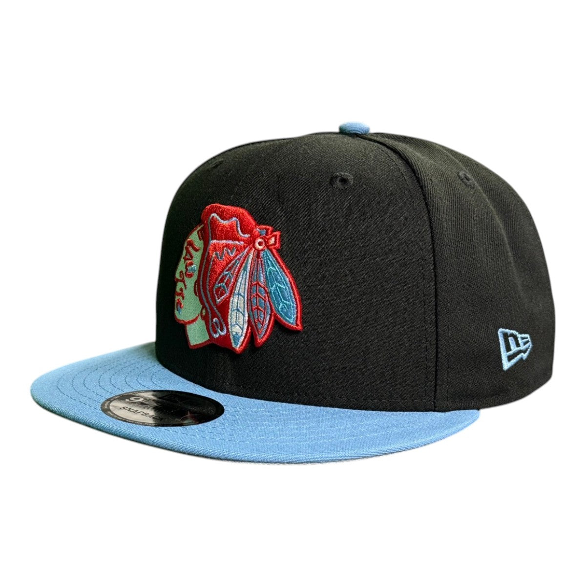 Chicago Blackhawks New Era Chicago Flag 9FIFTY Snapback Hat