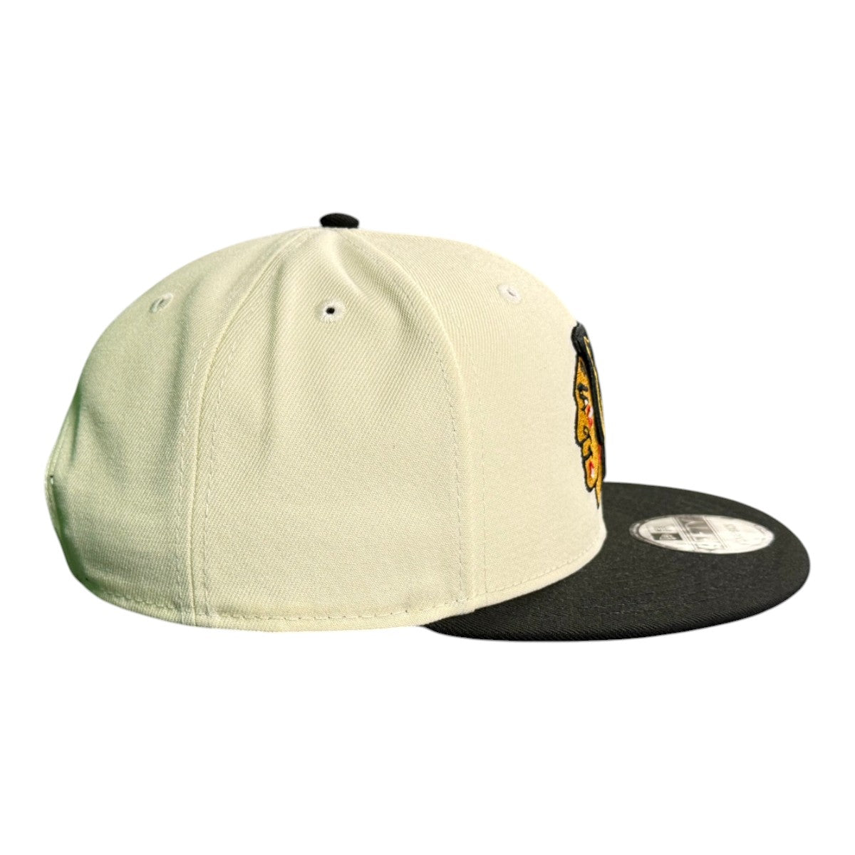 Chicago Blackhawks New Era Chrome/Black 9FIFTY Snapback Hat